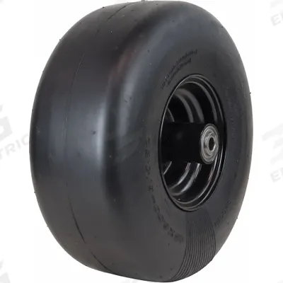 HI-RUN Tires and Wheels: 15X6.00-6 Tire Size, Lawn Mower Tire, Smooth - Lawn Mower Tires