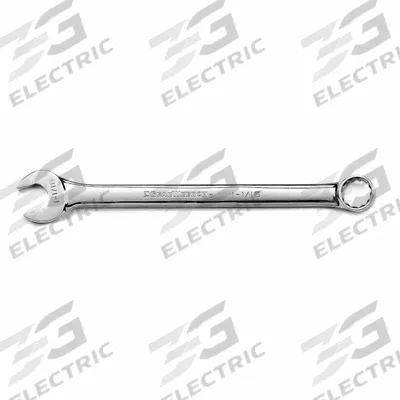 GEARWRENCH Combination Wrench: Alloy Steel, Chrome, 1 1/16 in Head Size - Metric 12-Point Combination Wrenches