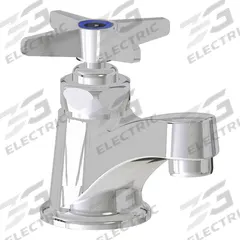 CHICAGO FAUCETS Low Arc Bathroom Faucet: 700, Cast Brass, Polished Chrome Finish, 0.5 gpm Flow Rate (MPN 700-E70COLDABCP). Key specifications — Includes: Mounting Hardware; Brand: CHICAGO FAUCETS; Series: 700.