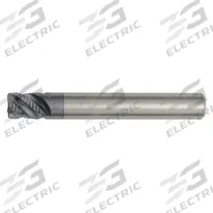 WIDIA HANITA Roughing End Mill: Carbide, TiAlN Coated, 4 Flute, 10 mm Mill Dia, 10 mm LOC, 72 mm OAL (MPN 494010004LT)