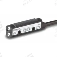 EATON Photoelectric Sensor: M18 Threaded, Non-Terminated Cable, 10-30V DC, NPN and PNP (MPN 13100A6517). Key specifications — Brand: EATON; Electrical Connection: Bare Wire; Manufacturer Part Number: 13100A6517; Body Material: Polyurethane; DC Supply Voltage Rating: 10-30V DC; NEMA Enclosure Rating: 6; Series: Comet; Electrical Installation Type: Prewired Cable.