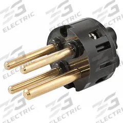 Replacement Insert: Male, 3 Pole, 4 Wire, 250V AC, 100 A, IEC Grounding (MPN IN4100DM). Key specifications — Brand: HUBBELL; Compatible Series: Heavy Duty; Gender: Male; Manufacturer Part Number: IN4100DM.