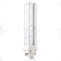 PHILIPS Compact Fluorescent Bulb: 4-Pin (G24q-2), PL-C, Fluorescent, 2700K, 1,200 lm Light Output (MPN PL-C 18W/827/4P/ALTO 10PK). Key specifications — Brand: PHILIPS; Bulb Designation: PL-C 18W/827/4P/ALTO 10PK; Dimmable: Yes; Color Temperature: 2700K.