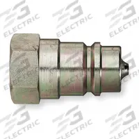 HANSEN Hydraulic Quick Connect Hose Coupling: 3/4 in Coupling Size, Steel, 53 lpm Max. Flow Rate (MPN HA0504200). Key specifications — Body Material: Steel; Thread Size: 3/4"-14; Brand: HANSEN.