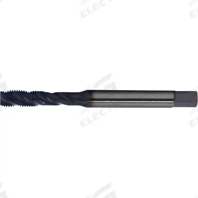 CLEVELAND Spiral Flute Tap: 1"-12 UNF, 2B, 4 Flute, Semi-Bottoming Chamfer - General Purpose Spiral-Flute Taps