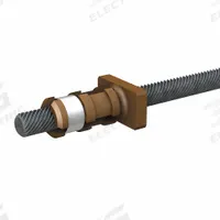 PBC LINEAR Precision Lead Screw: Lead Screw and Nut Assembly, Anti-Backlash, PTFE, Stainless Steel (MPN LSR0604T-0254-VCF-NNN-NNN-N). Key specifications — Brand: PBC LINEAR.