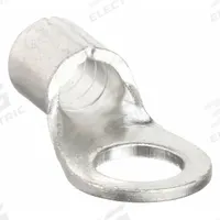 BURNDY Ring Terminal: Bare, 1/4 in Stud Size, 8 AWG to 8 AWG Wire Sizes, 600 V, Brazed Barrel & Seam (MPN YAD8CM6E14). Key specifications — Brand: BURNDY; Series: PAT81KFT.