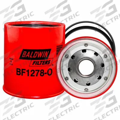BALDWIN FILTERS Fuel/Water Separator: Spin-On, 3 11/16 in Outside Dia, 1-12 Thread Size - Spin-On Fuel Filters
