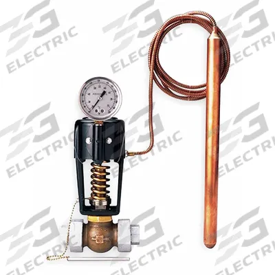 SPENCE Direct Acting Temperature Regulator: For Steam Media, 1/2 in Pipe Connection Size - Direct-Acting Temperature Regulators