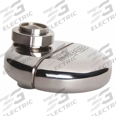 HAWS Plumbed Eyewash: Eyes Coverage, Silver, Faucet Mount, 3 1/2 in Wd - Supplemental Faucet-Mount Eyewash Stations