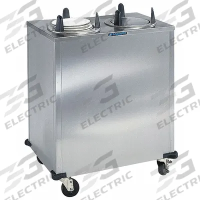 LAKESIDE Plate Dispenser Cart: Unheated, 8 1/8 in Plate Size, 39 7/8 in Overall Ht - Unheated Plate Dispenser Carts