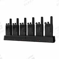 COBRA Handheld Two-Way Radio: Performa 400 Series, UHF, Analog, 2 W, 6 Channels, No Display, 18 hr (MPN 0190015-2). Key specifications — Color: Black; FCC License Required: Yes.