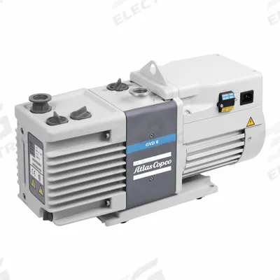 ATLAS COPCO Vacuum Pump: 0.6 hp, 1 Phase, 220/240V AC - Lubricated Rotary Vane Vacuum Pumps