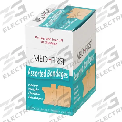Grainger Adhesive Bandage: Bandage Assortment - Assorted Bandages