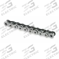 TSUBAKI Roller Chain: Single Strand, 50, 5/8 in Pitch, Stainless Steel, 10 ft Overall Lg (MPN 50SS). Key specifications — Brand: TSUBAKI.
