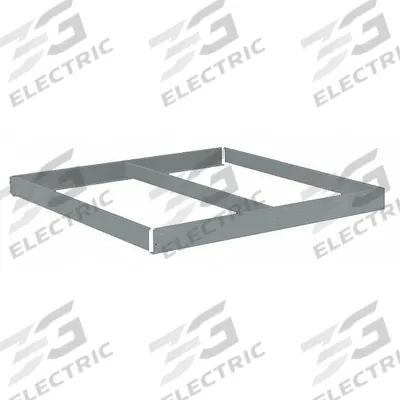 TENNSCO Shelf: 48 in x 30 in, 2,500 lb Load Capacity, Gray - Open Deck Shelf Kits for Boltless Shelving