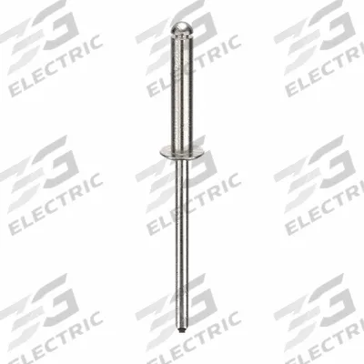 APPROVED VENDOR Blind Rivet,1 3/4 in L,1/8 in dia,PK500: Inch, 1 3/4 in Overall Lg, 21/32 in Body Lg - Domed-Head Blind Rivets