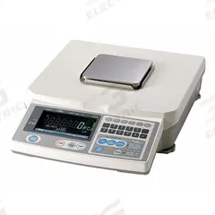 A&D WEIGHING Industrial Bench Scale: 11 in x 11 3/4 in, Not IP Rated, Integrated, FC-i/Si Series (MPN FC-5000I). Key specifications — attr1341383: RS-232C; attr1341384: 0.001 lb/0.5 g; attr1341400: A&D WEIGHING; attr1383935: Stainless Steel.