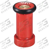 APPROVED VENDOR Fire Hose Nozzle: Adj Gallonage, Fog, 6AKC7. Key specifications — Product Type: Fire Hose Nozzle; Thread Type: NPSH; Base Type: Swivel; Body Material: Plastic; Activates By: Twist; Spray Pattern: Fog/Straight Stream; Brand: APPROVED VENDOR; Activation Method: Twist.