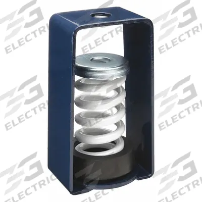 MASON Hanger-Mount Vibration Isolator: Spring, 625 lb Capacity, 3 1/4 in Wd, 2 3/4 in Dpth - Spring-Style Hanger-Mount Vibration Isolators