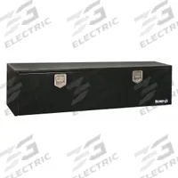 BUYERS PRODUCTS Underbody Truck Box: Underbody Truck Box, Single Drop-Down Door Door, Black, Steel (MPN 1702115). Key specifications — Color: Black; Brand: BUYERS PRODUCTS; Lock Type: Keyed.