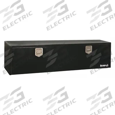 BUYERS PRODUCTS Underbody Truck Box: Underbody Truck Box, Single Drop-Down Door Door, Black - Single Drop-Down Door Boxes