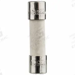 BUSSMANN Fuse: S505 Series, Time-Delay, 1 A, 250 V AC, Non-Indicating, 5 mm x 20 mm (MPN BK/S505-1-R). Key specifications — Brand: BUSSMANN; Series: S505; Equivalent Fuse Series: S505, 477, & GSF.
