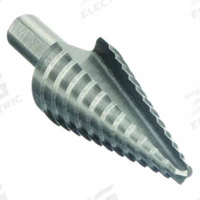 APPROVED VENDOR Step Drill Bit: 3/16" to 7/8", HSS - High-Speed Steel Step Drill Bits