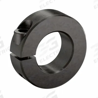 RULAND MANUFACTURING Shaft Collar: 1-Piece, Inch, Round, Clamp-On, 7/8 in Bore Dia - Steel Shaft Collars