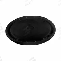 GRAINGER Lid: Snap-On, 12 1/8 in Overall Dia, Black, Plastic, 12 1/8 in Dia. 5/8 in L x 12 1/8 in W (MPN 878HM9). Key specifications — UN Rating Liquids: Not Rated; Brand: GRAINGER; UN Rating Solids: Not Rated; Compatible Grainger Part Number: 878HN4; Material: Plastic; Compatible Manufacturer Model Number: 878HN6.