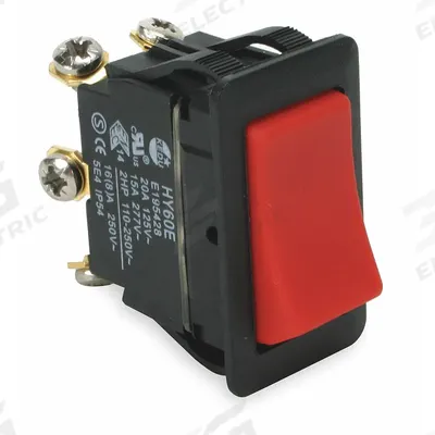 APPROVED VENDOR Rocker Switch: Series HY60, 2 Positions, DPDT, On/Momentary On - General Purpose Rocker Switches
