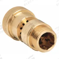 WATTS Dual Check Vacuum Breaker: LFN9-CD, 3/4 in Pipe Size, FGHT x MGHT, 5 gpm Flow Rate, Brass, GHT (MPN LFN9CD). Key specifications — Brand: WATTS; Connection Type: FGHT x MGHT.