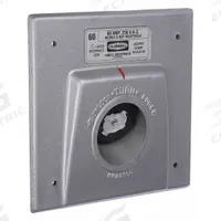 HUBBELL Locking Receptacle: Non-NEMA, Black/Gray, 250V AC, 60 A Current Rating, 2 Poles, 3 Wires (MPN HBL25603). Key specifications — attr1366712: HUBBELL.