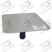 WESTWARD Drywall Hawk: 10 in Overall Wd, 10 in Overall Lg, Handle Mat. ErgoSoft, Blade Mat. Aluminum (MPN 13A762). Key specifications — attr1008769: Aluminum; attr1004956: WESTWARD; attr1008767: ErgoSoft; attr1008770: Square.