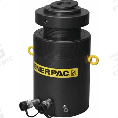 ENERPAC Lock Nut Hydraulic Ram: 200 ton Nominal Capacity, 10 in Nominal Stroke Lg - General Purpose Lock Nut Rams