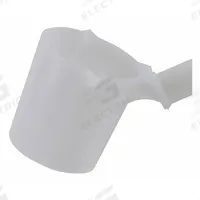 APPROVED VENDOR Graduated Dipper: HDPE, Non-Sterile, 500 mL, White, 6 1/2 ft Overall Lg - Imperial (MPN 107085). Key specifications — Pre-Cleaned: None; Color: White.