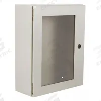 WIEGMANN Enclosure: Steel, 20 in x 20 in x 6 in, NEMA 12/13/3R/4, Solid with Window Cover, Hinged (MPN N412202006WC). Key specifications — Closure Method: 1/4-Turn Latch; Brand: WIEGMANN; Knockouts: Not Included.