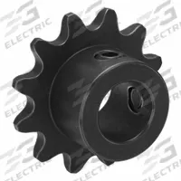 TRITAN Roller Chain Sprocket: 25, For 1/4 in Chain Pitch, 3/8 in Bore Dia, 12 Teeth, Steel (MPN 25BS12H X 3/8). Key specifications — Brand: TRITAN.