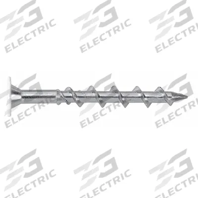 DEWALT Wall Anchor Screw: 1/4 in Dia, 2 1/4 in Overall Lg, Steel, Wafer, Phillips - One Piece Self-Threading Anchors
