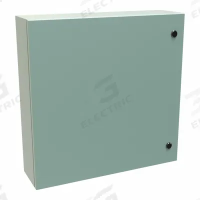 HAMMOND Electrical Enclosure: Steel, 24 in x 24 in x 6 in, NEMA 12/3R/4, Solid Cover - Steel Washdown Enclosures