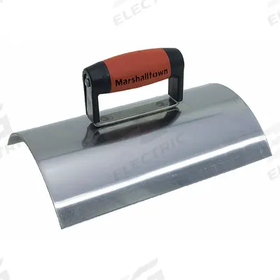 MARSHALLTOWN Wall Capping Tool: Blade Material Stainless Steel, 8 in Blade Wd - Wall Capping Trowels