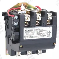 SIEMENS NEMA Magnetic Contactor: Non-Reversing, 3 Poles, NEMA Size 2, 45 A, 240V AC (MPN 40FP32AG). Key specifications — Brand: SIEMENS.