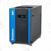 HANKISON Refrigerated Air Dryer: ISO Class 5, 200 cfm, 460V AC, 2 in NPT, 42°F Dew Point, 1.26 kW (MPN FLX2.1-4). Key specifications — attr109787: 460V AC; attr109807: FLEX; attr109762: HANKISON.