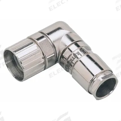 IFM Circular Connector: M23 Female Thread with 90° Angled Connection, 19 Socket - M23 Circular Connectors