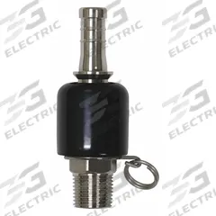 SANI-LAV Swivel Hose Adapter: Stainless Steel, Stainless, 4 in Overall Lg, Barb, Trigger Lock Ring (MPN N25S). Key specifications — Inlet Connection Type: Barb; Brand: SANI-LAV; Color/Finish: Stainless; Includes: Trigger Lock Ring; Material: Stainless Steel; Product Type: Hose Adapter.