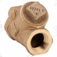 MILWAUKEE VALVE Swing Y Check Valve: Swing, Y-Style Valve Body, 3/4 in Pipe Size, FNPT x FNPT, NPT (MPN 508-3/4"). Key specifications — Brand: MILWAUKEE VALVE.