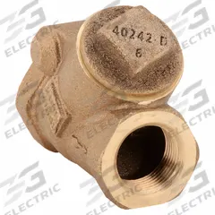 MILWAUKEE VALVE Swing Y Check Valve: Swing, Y-Style Valve Body, 3/4 in Pipe Size, FNPT x FNPT, NPT (MPN 508-3/4"). Key specifications — Brand: MILWAUKEE VALVE.