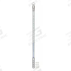 VEE GEE Armored Liquid In Glass Thermometer: -20°C to 150°C, Full Immersion, 12 in Immersion Dp (MPN 80708E-A). Key specifications — Accuracy: +/-1°C; Brand: VEE GEE; Temperature Units: Celsius.
