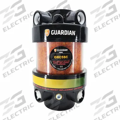 AIR SENTRY Hydraulic Tank Desiccant Breather: Guardian Series, Silica Gel - High-Humidity Hydraulic Tank Desiccant Breathers