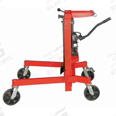 Dayton Drum Truck: 880 lb Wt Capacity, For 55 gal Drum Capacity, Metal, Spring-Loaded Clamp - Palletizing Drum Trucks